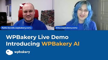 WPBakery Live Demo | Introducing WPBakery AI