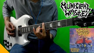 Municipal Waste - Blood Drive (Guitar/Bass Cover) [Instrumental]