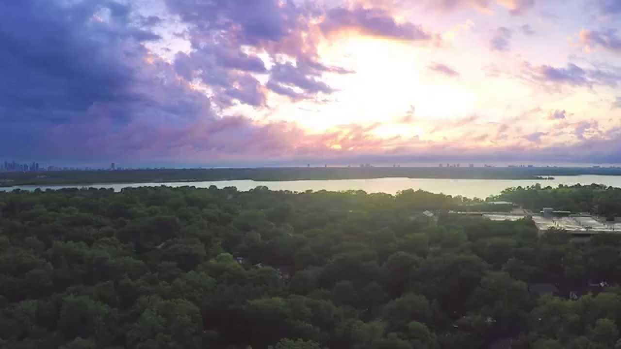 Sunset Break from the Storm