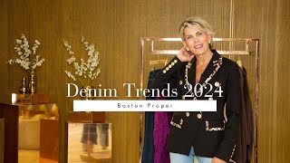The Top Denim Trends For Fall 2024 | Boston Proper