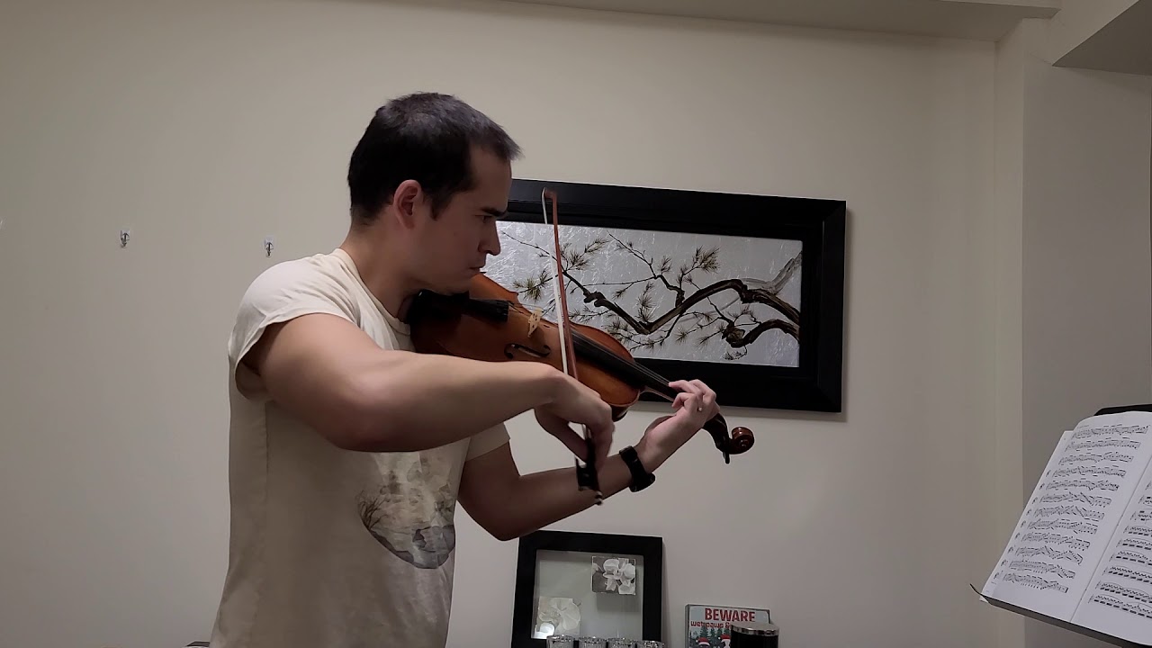 ミッシェル・モロー　バイオリンの音色　50/100 Wohlfahrt Sixty Studies Op. 45 No. 50 - YouTube