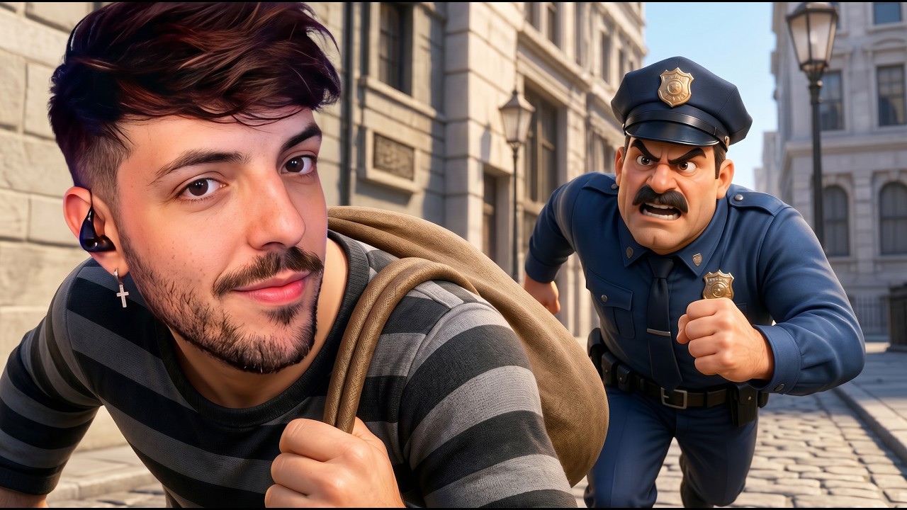 LADRONES vs POLICÍAS 💥💰🚔