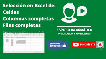 SELECCIÓN DE RANGOS CON EXCEL