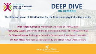 The Role and Value of THiNK Active for the fitness and physical activity sector