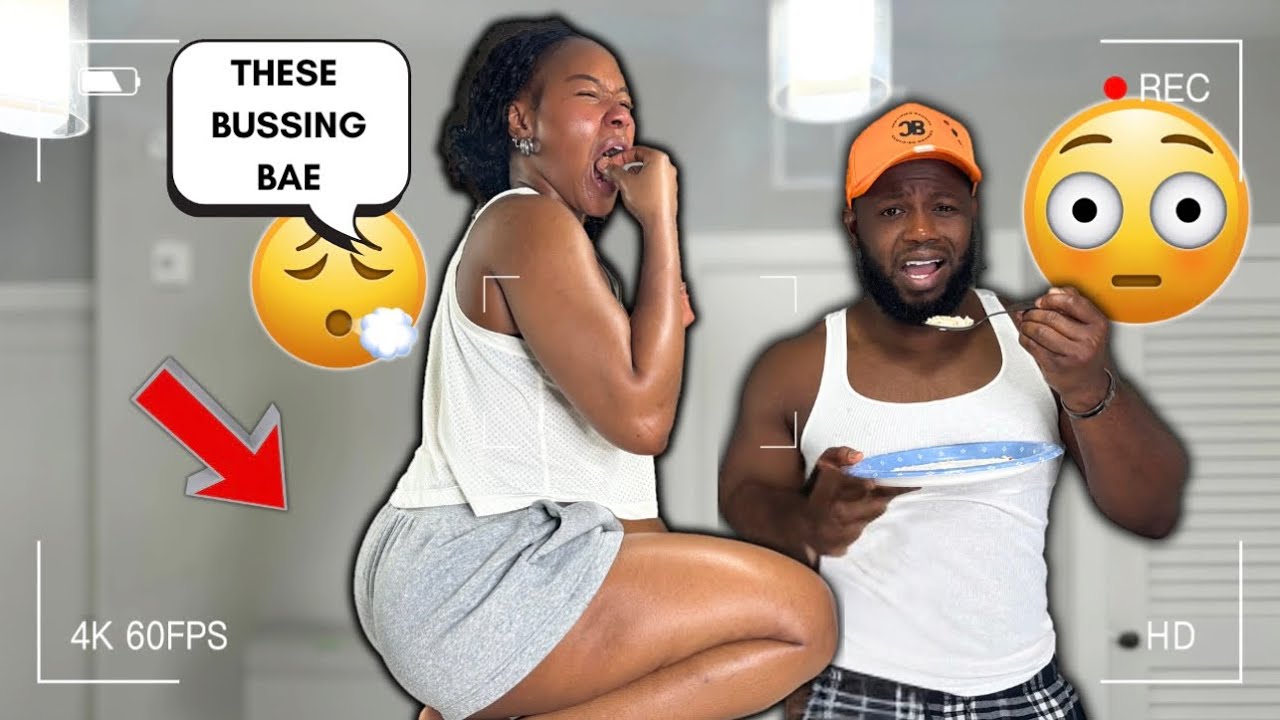 RATCHET DANCING While EATING 🍽️ PRANK ON ANGRY BOYFRIEND!! *HILARIOUS*