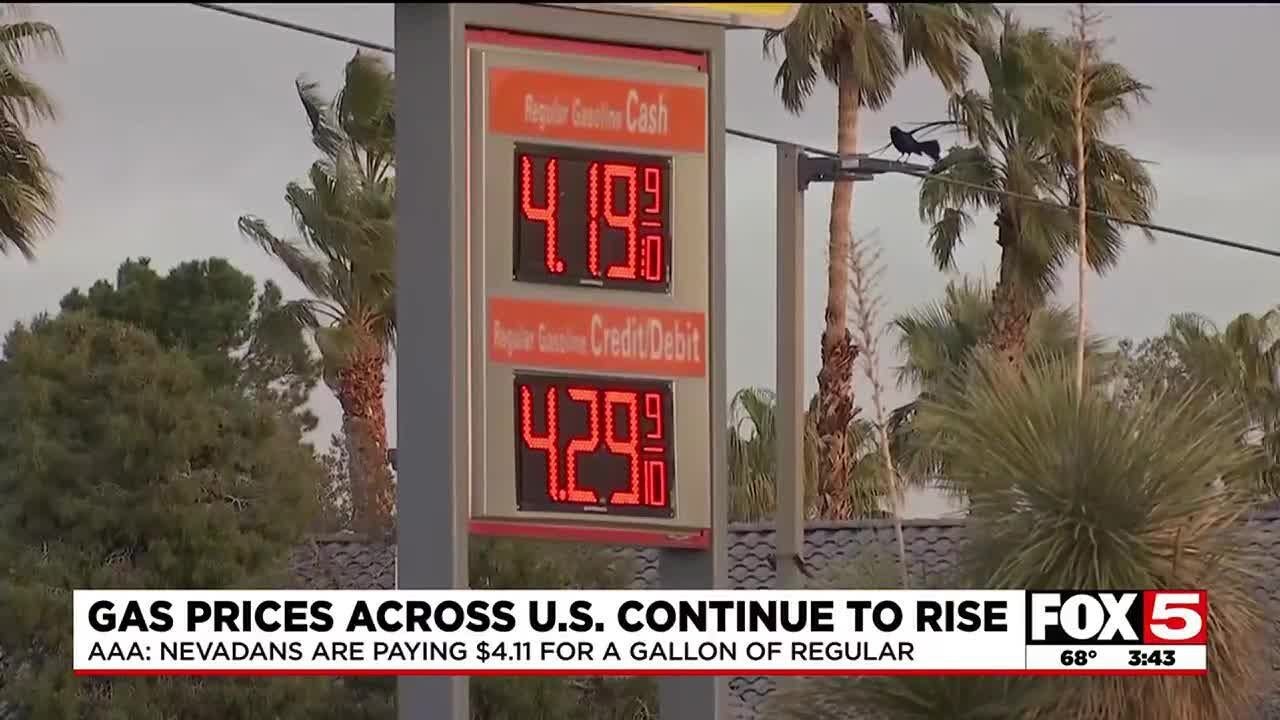 Gas prices across U.S. continue to rise - YouTube