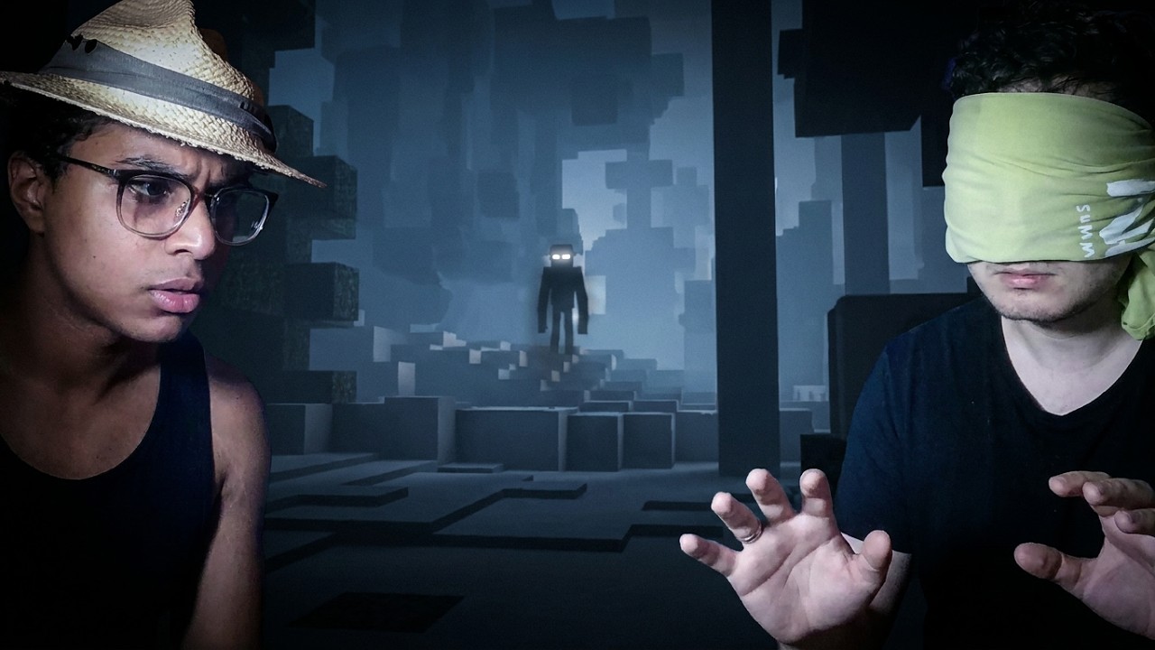 Everytime we die, we switch: Blindfolded Minecraft Horror