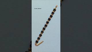 💖 Beautiful Pearl Bracelet Making at Home ✨ Easy DIY #Shorts #handmade #diy #craft #jewellery #trend