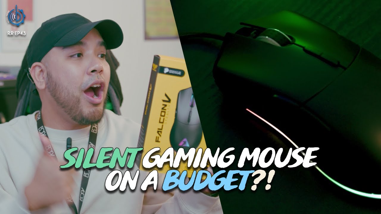 [ENG] SILENT GAMING MOUSE ON A BUDGET! (Armaggeddon Falcon V Stealth) | Review Ringkas EP43