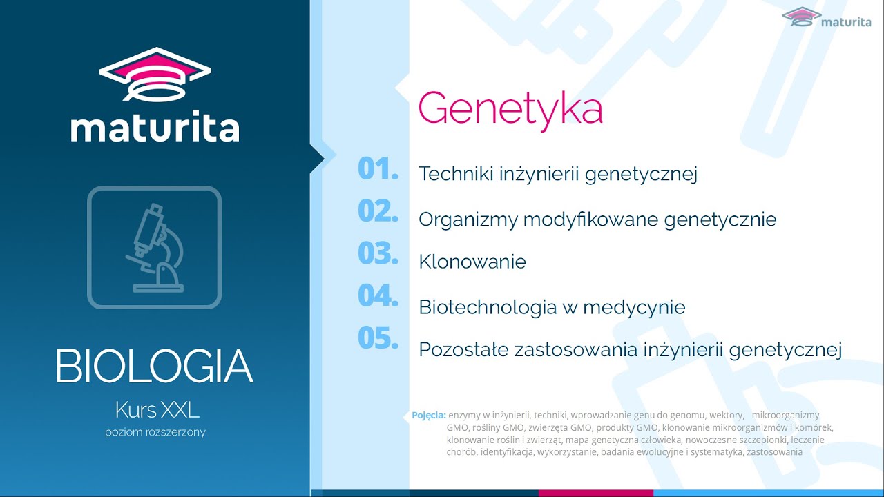26. Mutacje i choroby genetyczne - Kurs maturalny z biologii - demo