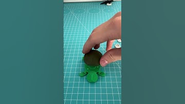 #3dprinting a cute turtle 🐢 #3d #asmr #turtle #bambulab #animals #3ddruck
