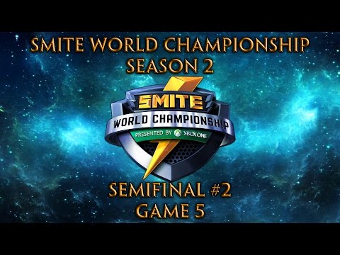 Smite World Championship 2016 Day 3 - Semifinal #2 (Game 5 of 5)