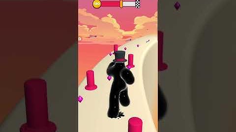 Blob Run 3d: Gameplay WalkThrough All levels #shorts