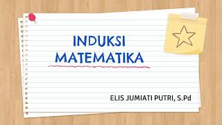 Materi induksi matematika kelas xi mipa ...