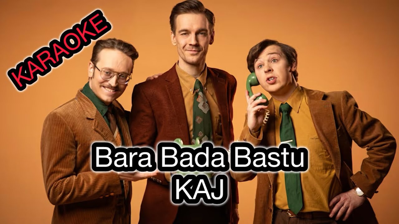 KAJ - Bara Bada Bastu - KARAOKE with BACKING VOCALS (EUROVISION 2025 - SWEDEN) KAJ - Bara Bada Bastu - KARAOKE with BACKING VOCALS (EUROVISION 2025 - SWEDEN)