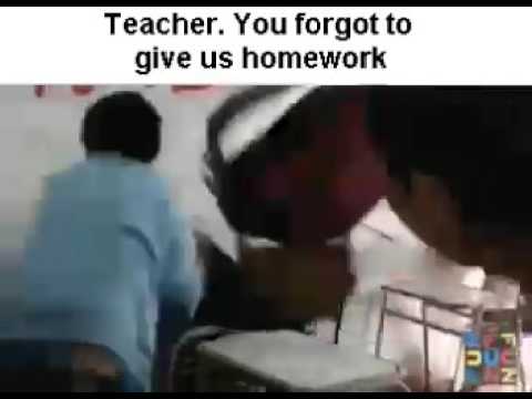 teacher lost my homework