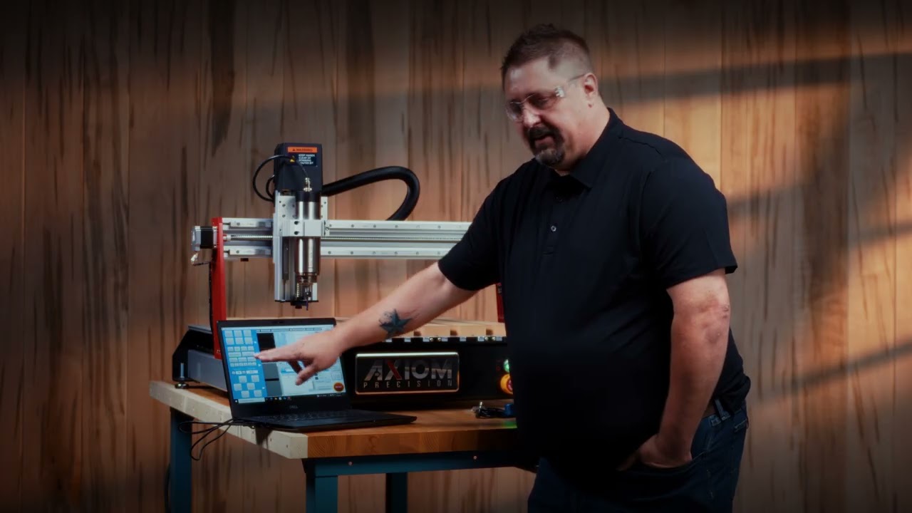 Axiom 24 Inch x 24 Inch CNC Machine AX1-101 - Acme Tools