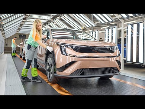 All New Skoda Peaq - Production line (how it's made)