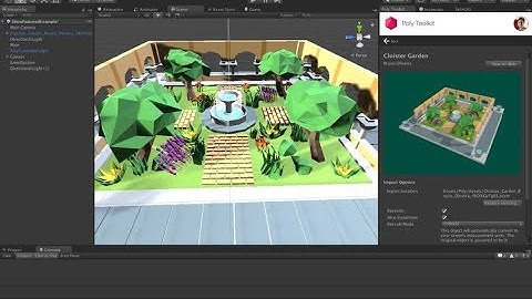 Goo gle launches Poly API for ARVR a ssets in Unity and Unreal