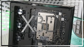 "TINY X3D" - Build guide for X3D ITX & RTX GPU in a SFF case.