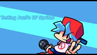 Testing Axel's BF Sprites