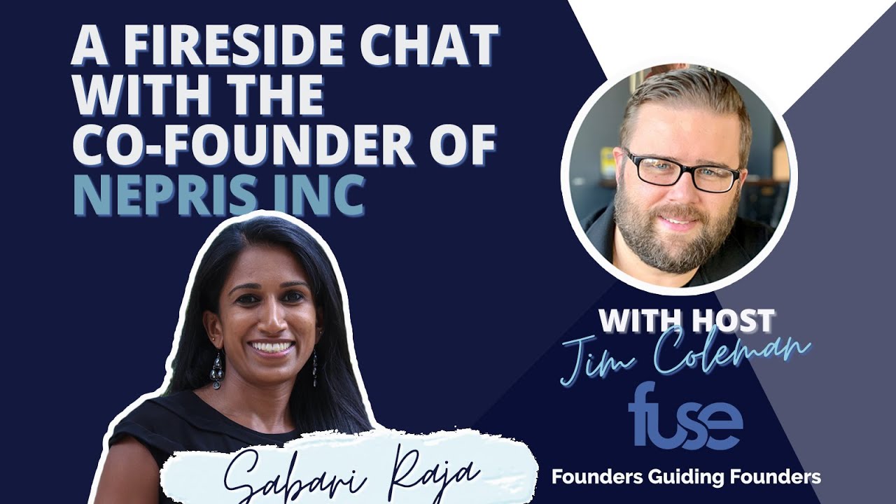 Sabari Raja EP. 117 A Fireside Chat with the Co-founder of Nepris - Sabari Raja ...