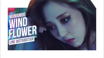 • MAMAMOO • Wind Flower • Line Distribution • 마마무 •