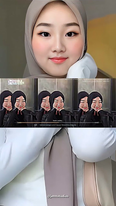 Intro Mobile Legends Cewek Hijab Korea Viral Tiktok #shorts #loadingscreenml #introml