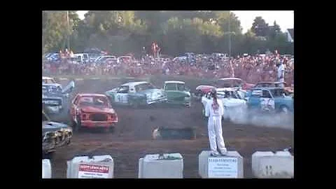 Aylmer Ontario,  Canada (2011) At the fair's Demolition Derby -