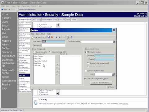 How to setup Windows Authentication for Blackbaud Application Hosting