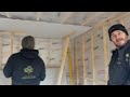 How to plasterboard a garden room ceiling on your own