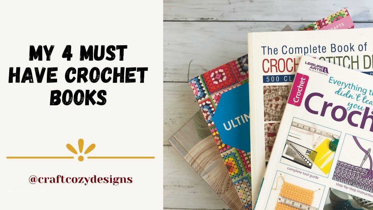 Best crochet books for beginners - 4 top books