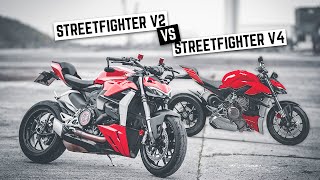 Ducati STREETFIGHTER V2 vs V4! (ALL YOU NEED TO KNOW!)