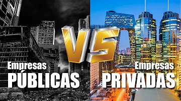 Qual a diferença entre uma empresa pública e privada?