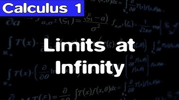 [Calculus] Limits at Infinity, Horizontal Asymptotes