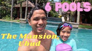 Essy and Papa Chappy go to the 6 pools of The Mansion Resort and Spa in Ubud, Bali Essy and Papa Chappy go to the 6 pools of The Mansion Resort and Spa in Ubud, Bali