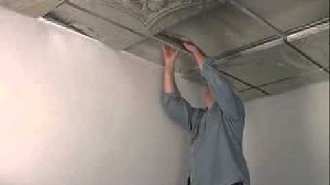 Introduction to 3D Drop-in Tin Ceiling Tiles