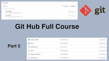 Git Hub Full Course For Beginners | Git Branches | Part 5