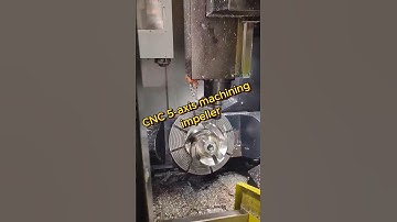 CNC 5-axis Machining impeller #cnc #cncmachining #impeller #cnctechnology