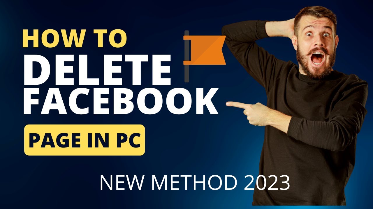 how-to-delete-facebook-page-permanently-in-pc-youtube