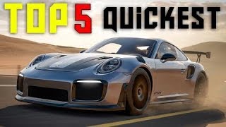 TOP 5 Fastest Cars in Forza Motorsport 7 0 60mph screenshot 5