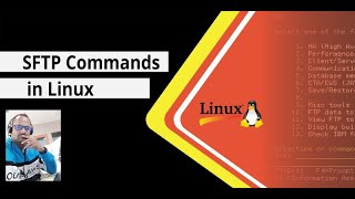 sftp command in linux.