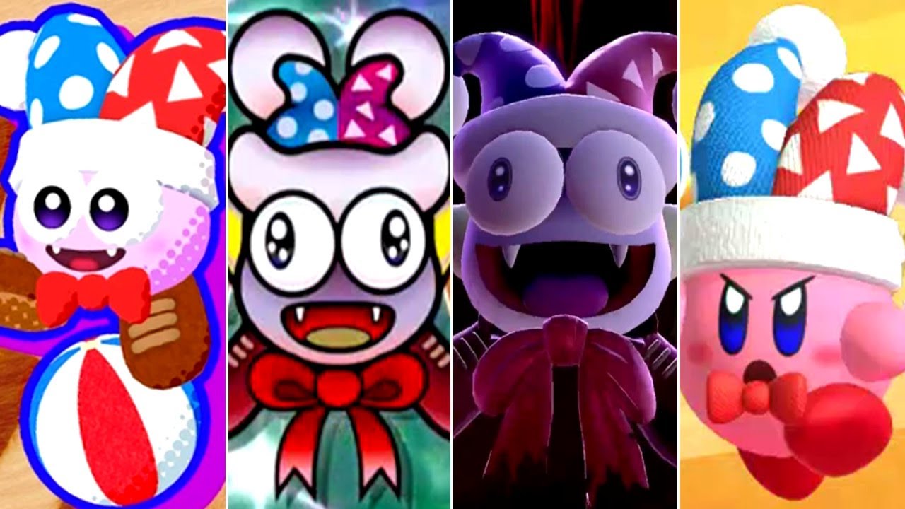 Evolution Of Marx In Kirby Games 1996 2023 YouTube