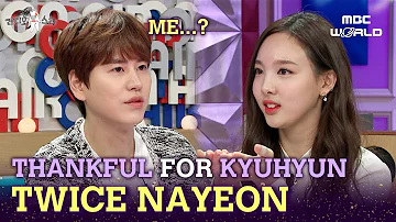 [C.C] NAYEON was Grateful toward KYUHYUN #TWICE #NAYEON