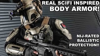 Real SciFi Body Armor! NIJ Rated Ballistic Protection