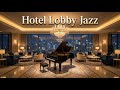 Refined Jazz Experience in a Luxury Hotel Lobby  A Tranquil Setting for Reflection &amp; Socializing