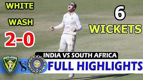 Full Highlights | India Vs South Africa | 2nd Test Match 2025 Day 5 | Ind Vs Sa | White Wash 2-0