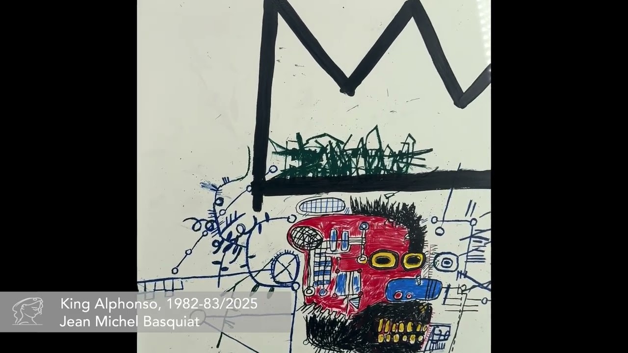 Jean-Michel Basquiat, King Alphonso, 1982-83/2025, Screen Print
