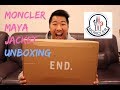 MONCLER MAYA JACKET UNBOXING + FIRST IMPRESSIONS