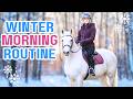 Winter morning routine  this esme